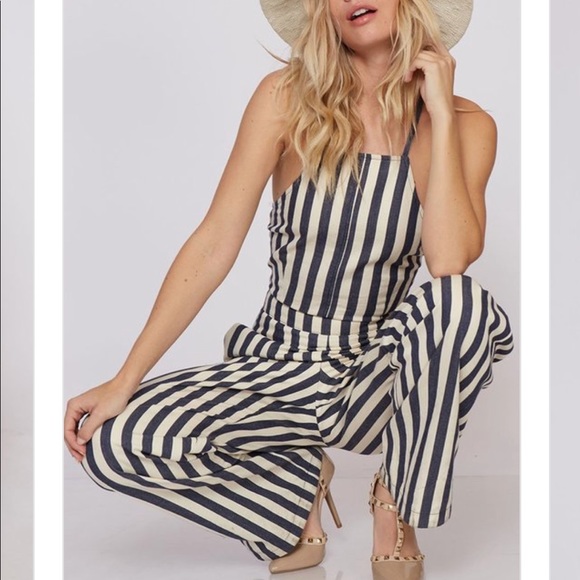 SALE🫶Strappy Back Jumpsuit - Picture 5 of 9